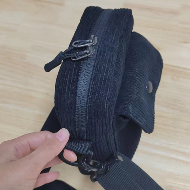 Corduroy Bag & Custom Strap