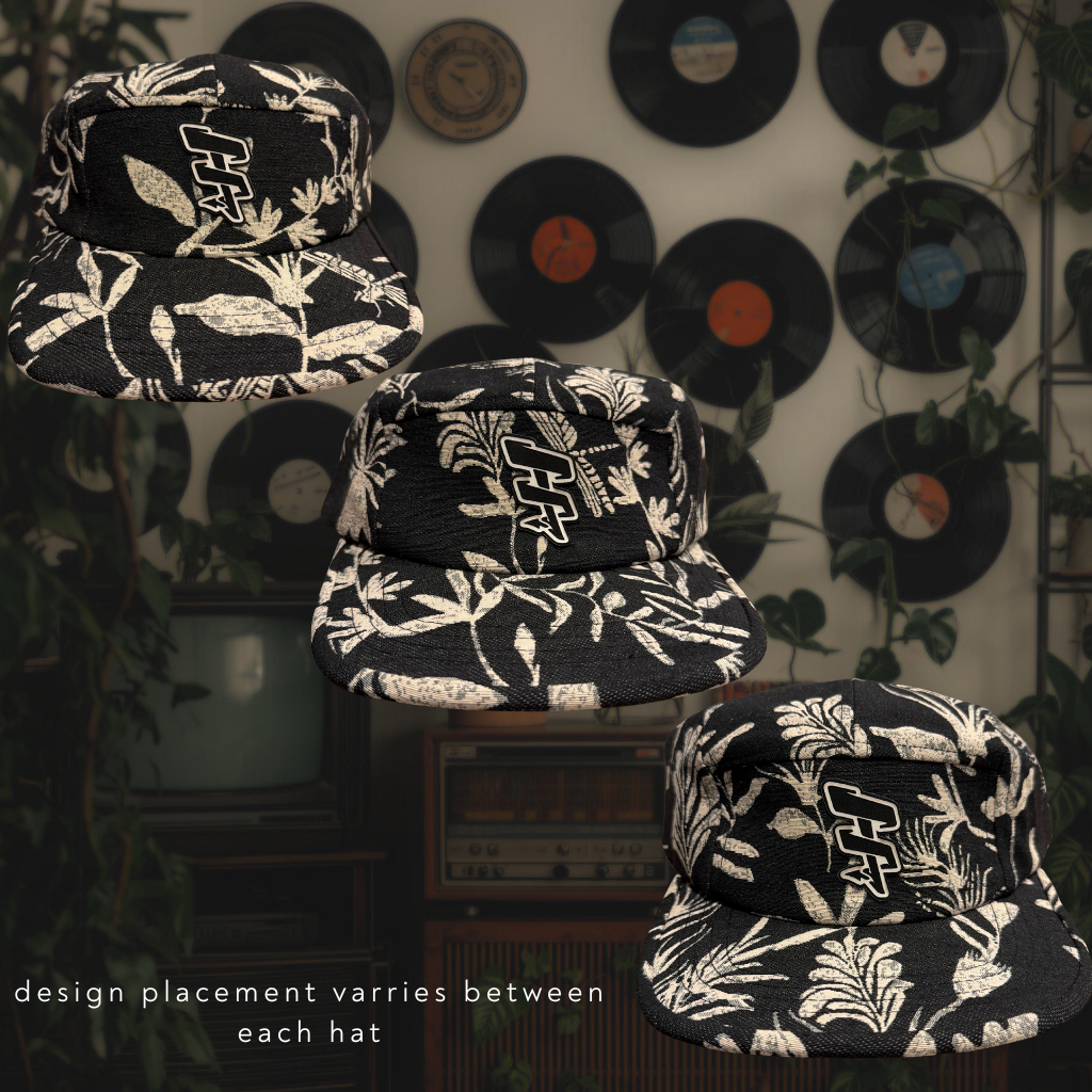 Summer Emblem Leather Patch 5 Panel Hat - LE